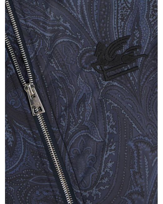 Etro Blue Coats for men