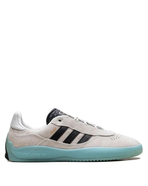 Adidas Puig Sneakers Aus Wildleder Mit Streifen in Natural für Herren