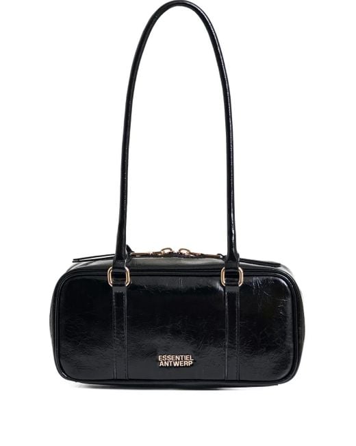 Essentiel Antwerp Izodiac Schoudertas Met Ritssluiting in het Black