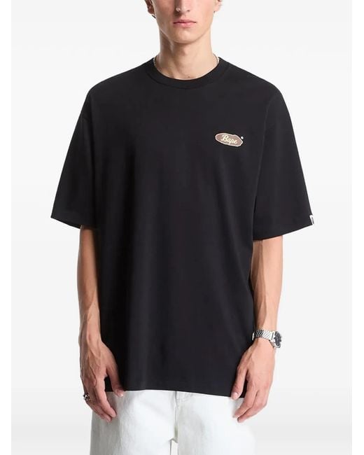 A Bathing Ape Black Logo T-Shirt