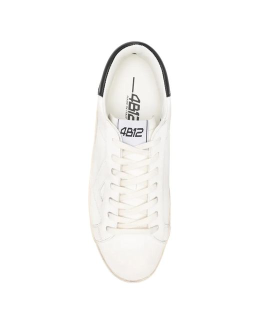 4b12 White Suprime Sneakers for men