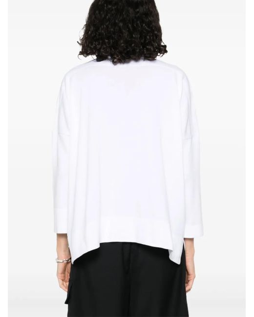 Daniela Gregis White Cotton Top