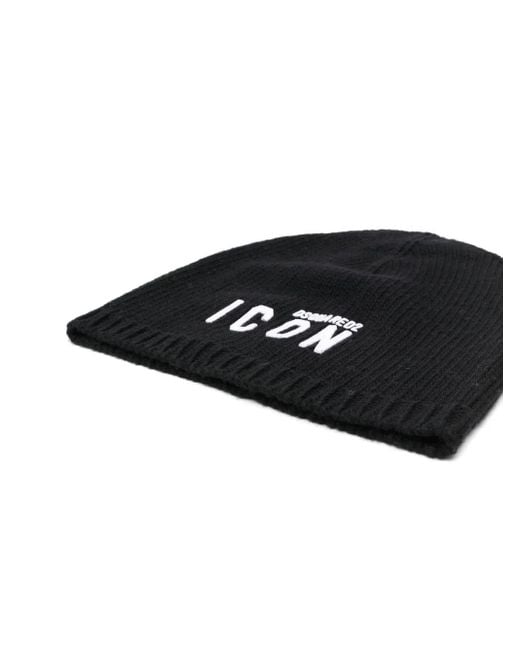 DSquared² Hats Black for men