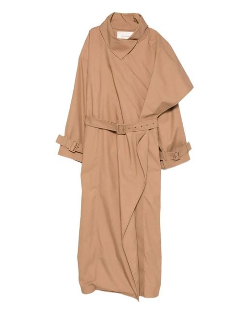 Cappotto Con Cintura di Entire studios in Natural