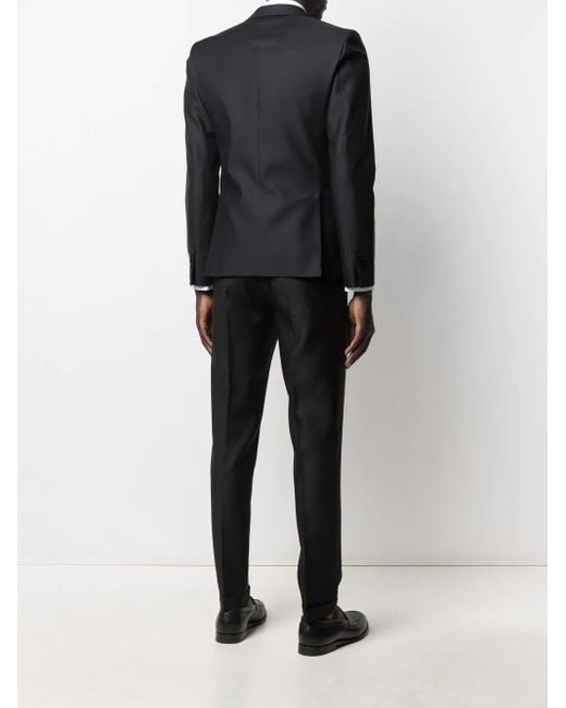 DSquared² Black Crystal-Embellished Single-Breasted Suit for men