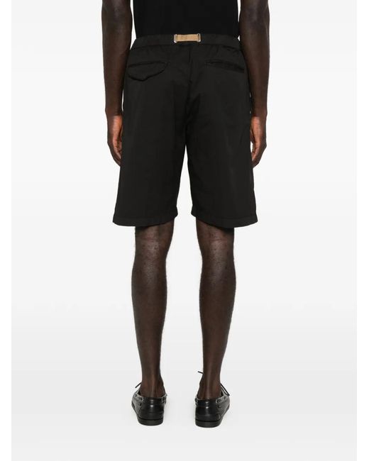 White Sand Black Kevin Shorts for men