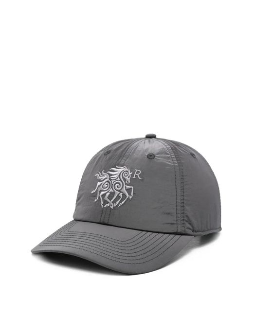 RANRA Gray Embroidery Baseball Cap for men