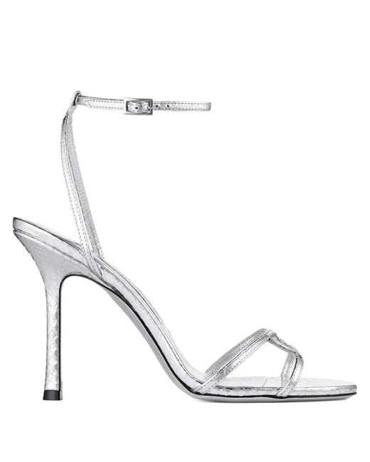Jimmy Choo White Flat Shoes
