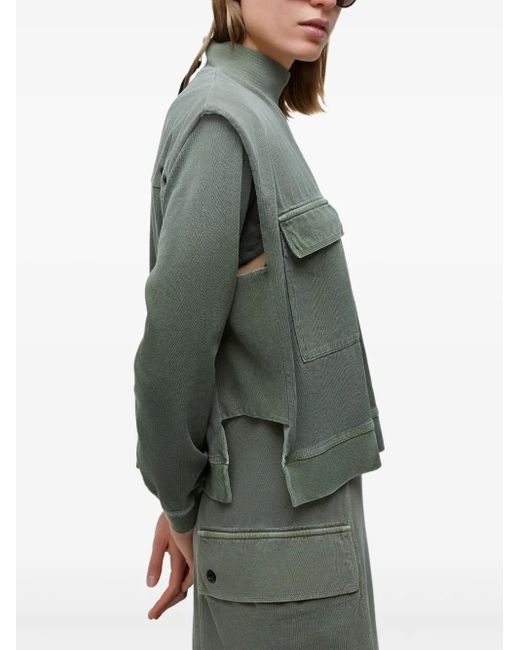Osklen Green Utility Waistcoat