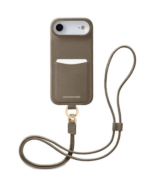 Maison De Sabre Natural Sling Iphone 17 Air Case