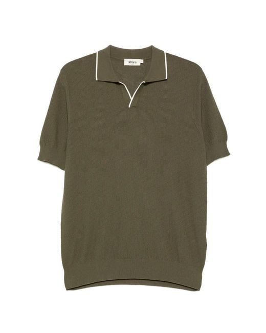 Altea Green Collar T-Shirt for men
