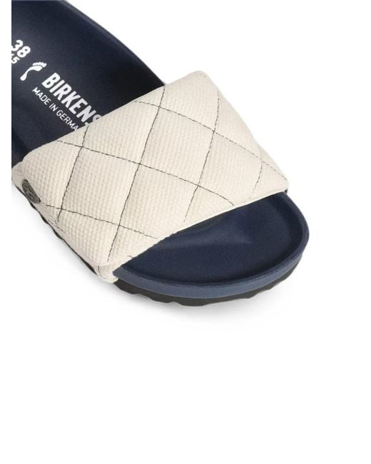 Birkenstock White Sylt Sandals