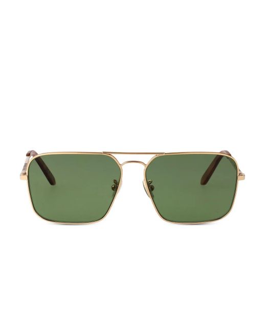 Occhiali Da Sole Iggy 2.0 Squadrati di Retrosuperfuture in Green da Uomo