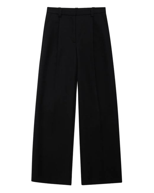 Anine Bing Black Pleated Trousers