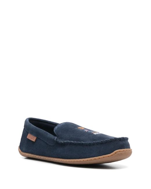 Polo Ralph Lauren Blue Slip On Loafers for men