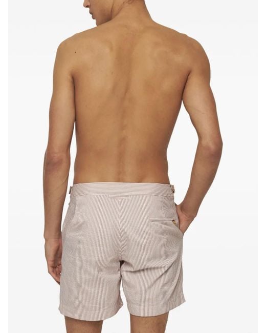 Orlebar Brown Blue Bulldog Swim Shorts for men