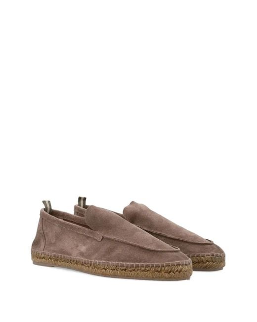 Castaner Brown Slip-On Espadrilles for men