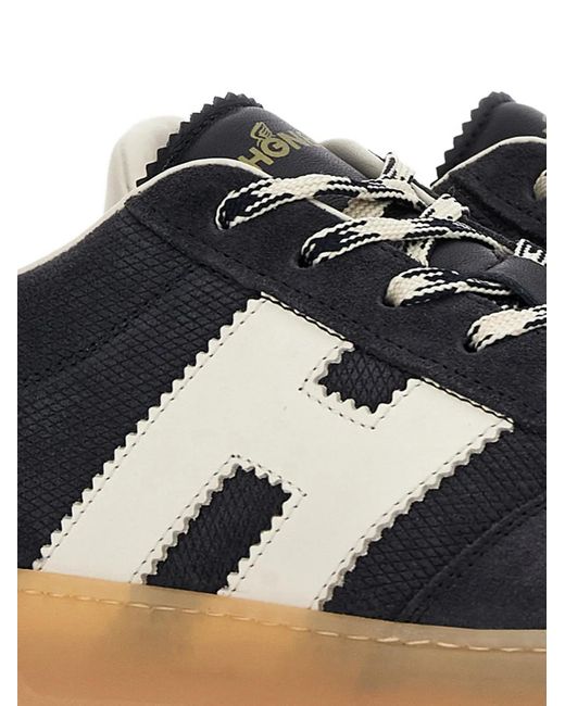 Baskets À Patch Logo Hogan pour homme en coloris Black