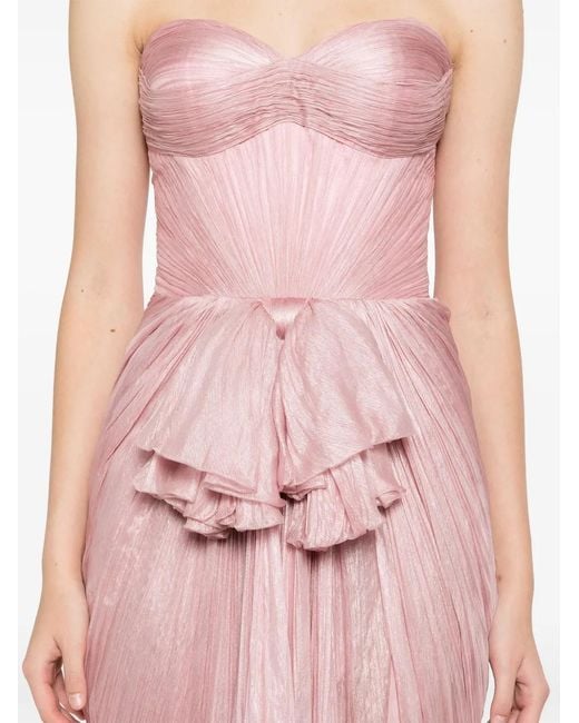 IRIS SERBAN Pink Electra Gown