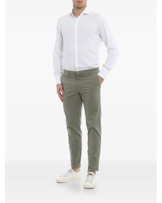 Fay Gray Button Trousers for men
