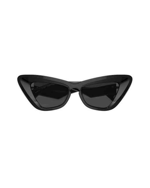 Gafas de sol con montura cat eye Burberry de color Black