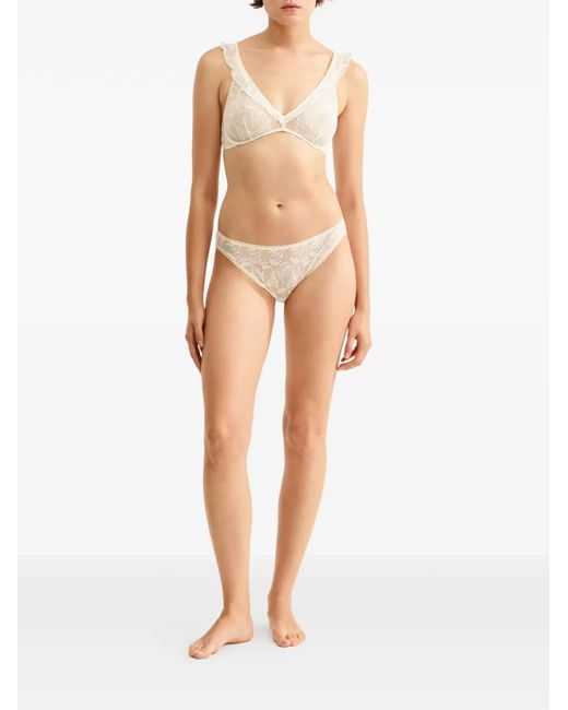 Eres White Blé Lace Briefs