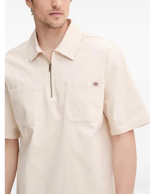 Polo À Patch Logo Dickies pour homme en coloris Natural