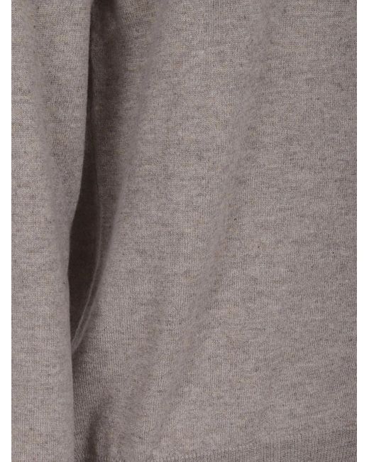 Ballantyne Gray Half-Zip Sweater for men