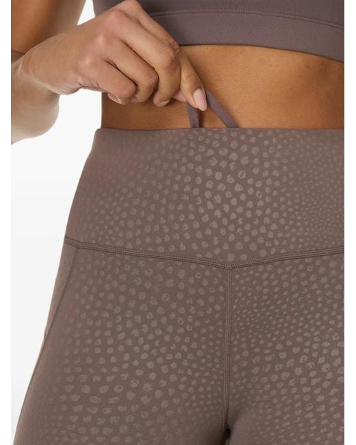 Sweaty Betty Gray High-Waisted Cropped Leggings