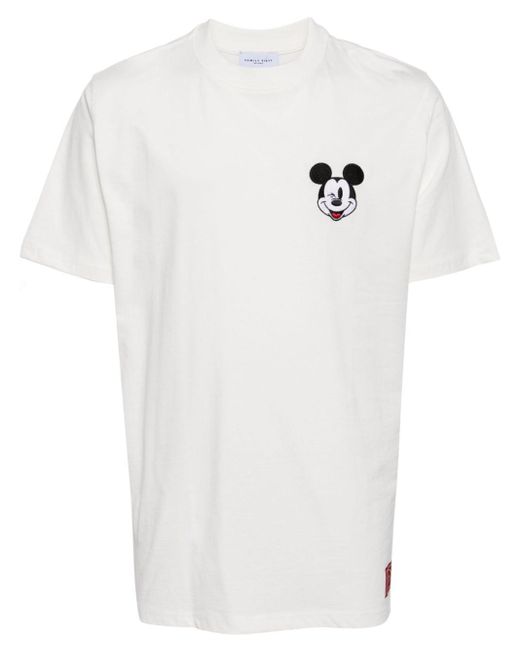 FAMILY FIRST White Mickey Mouse-print Cotton T-shirt for men