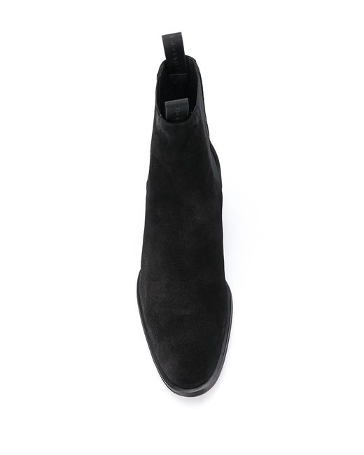 Giuseppe Zanotti Black Slip-on Ankle Boots for men