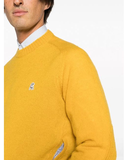 Undercover Wollen Trui in het Yellow voor heren