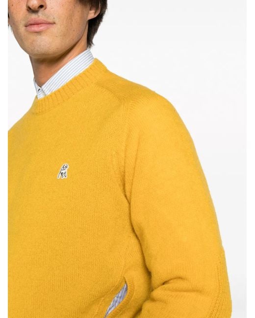 Undercover Wollen Trui in het Yellow voor heren