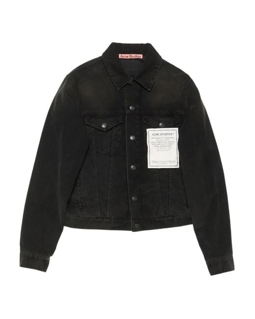 Acne デニムジャケット Black