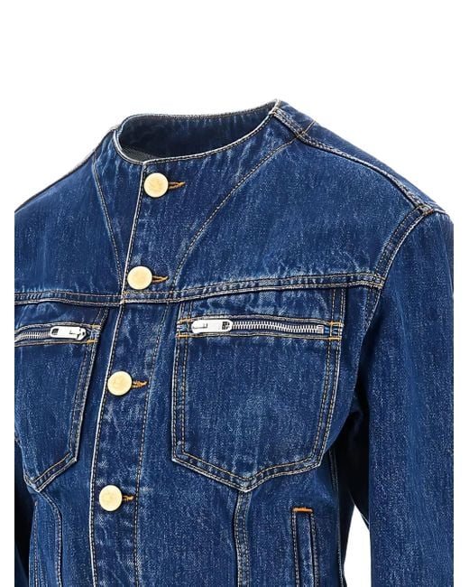 Bally Blue Denim Shirt Jacket