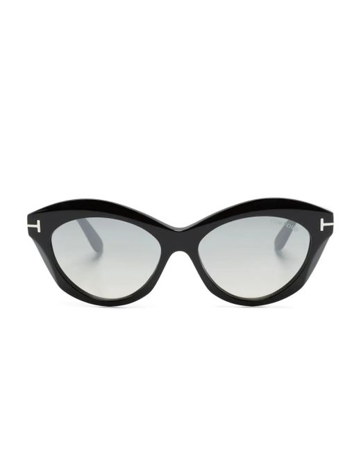専用ページTOM FORD キャットアイサングラス ブラック Tom Ford レディース ブラック Toni キャットアイ サングラスの通販は