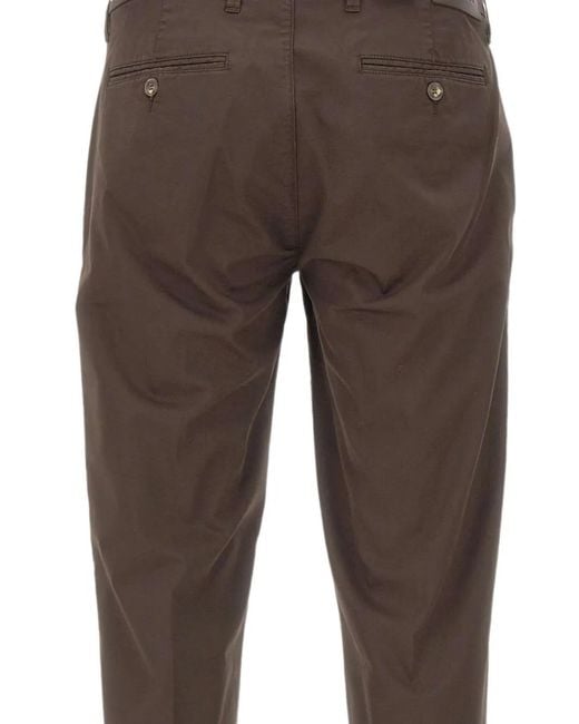 Re-hash Brown Mucha Chino Trousers for men