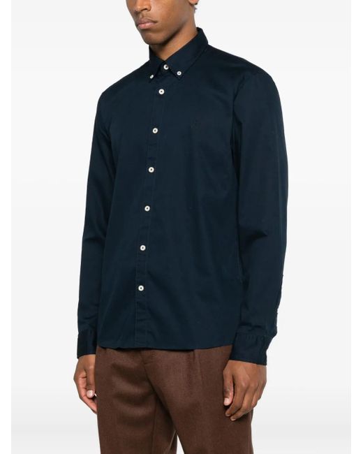 Marc O' Polo Blue Buttoned Shirt for men