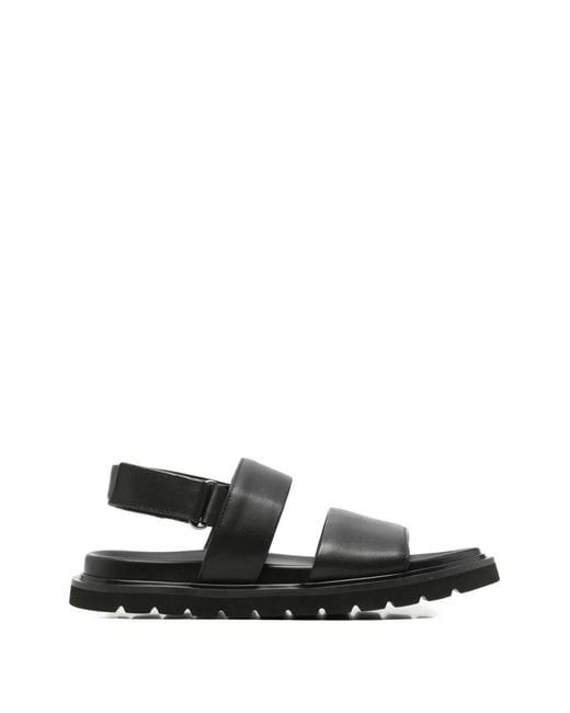 Alberto Gozzi White Touch-Strap Ridged-Sole Sandals for men