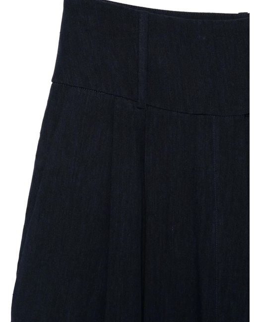Viktor & Rolf Blue Dragged Trousers