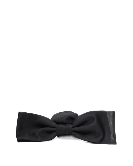 VAQUERA Black Bow-Detail Hat
