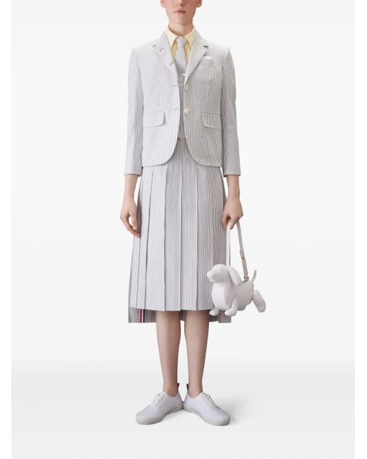 Thom Browne Natural Short-Sleeve Shirt