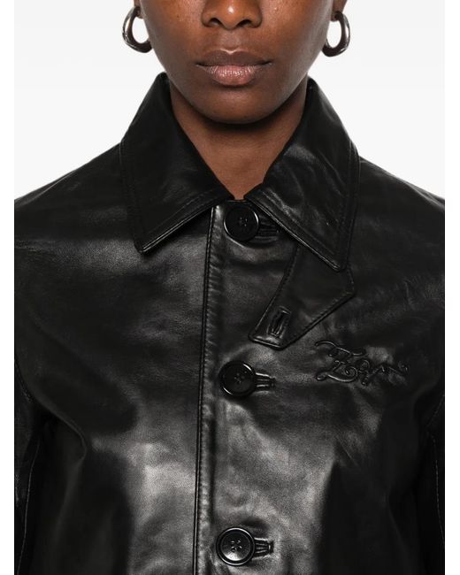Zadig & Voltaire Black Veste Lessa En Cuir