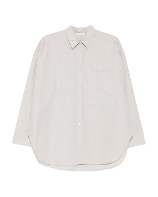 By Malene Birger White Pocket Cotton Tailoring