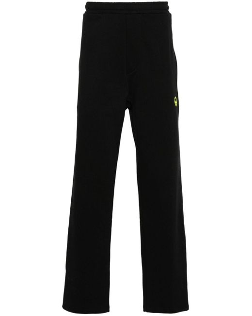 Pantaloni sportivi con applicazione di Barrow in Black
