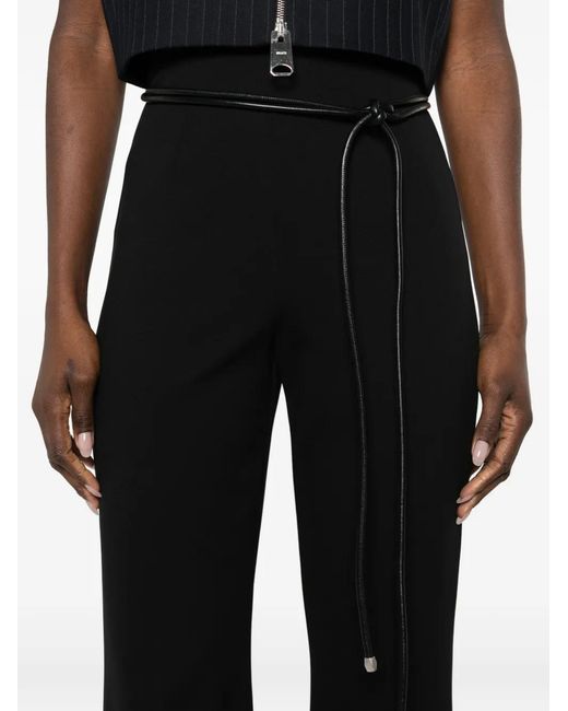 Sportmax Black Token Pants
