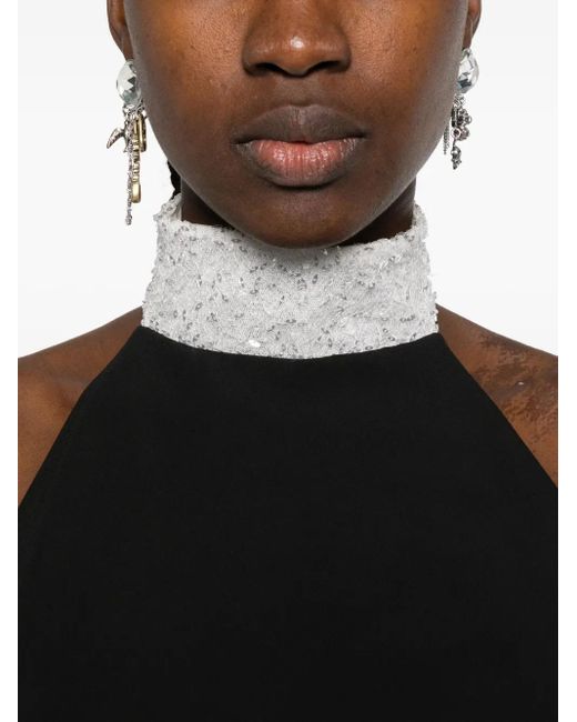 Vestiaire d'un Oiseau Libre Jurk Met Halternek in het Black