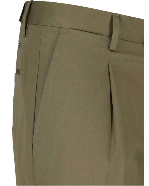 メンズ Briglia 1949 Pleated Trousers Green