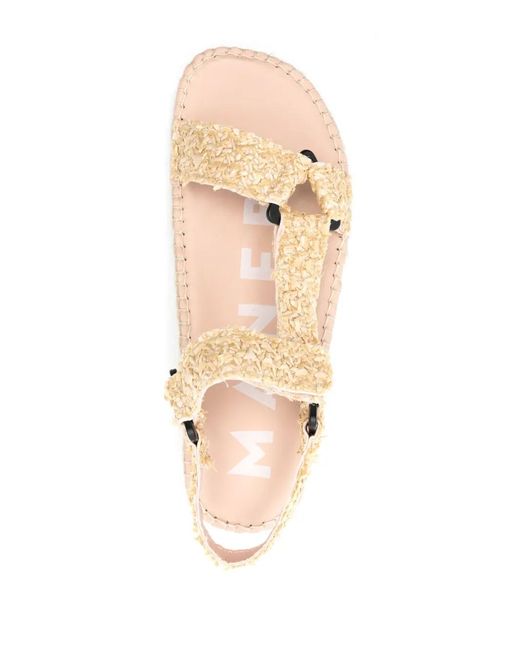 Manebí Natural Yucatan Raffia Espadrilles