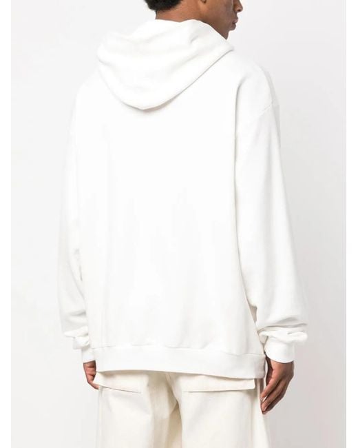Marni White Cotton Sweatshirt for men